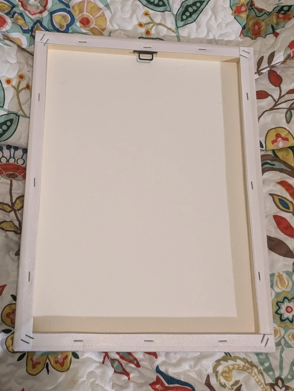 William Morris Floral Art Print Stretched Canvas 12x16 - Picture 3 of 4